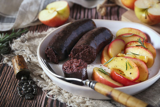 boudin noir aux oignons